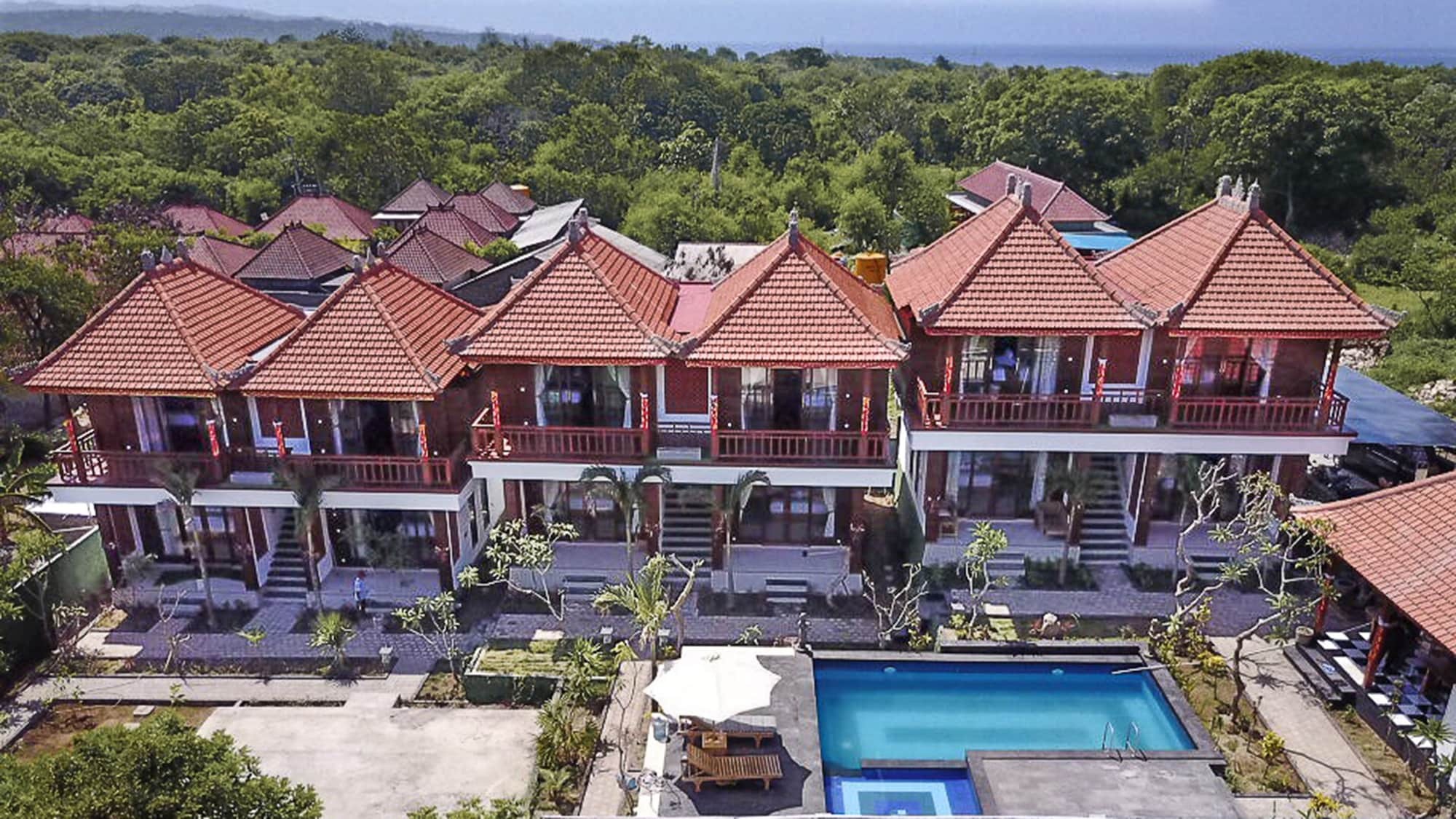Lembongan Cempaka Villa & Restaurant Exterior foto